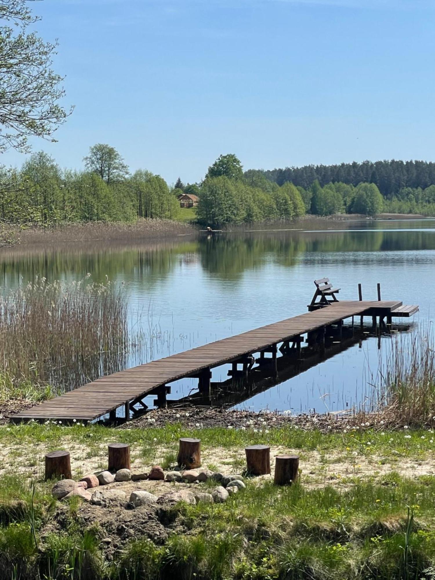Agroturystyka Nad Czarnym Giby Bagian luar foto