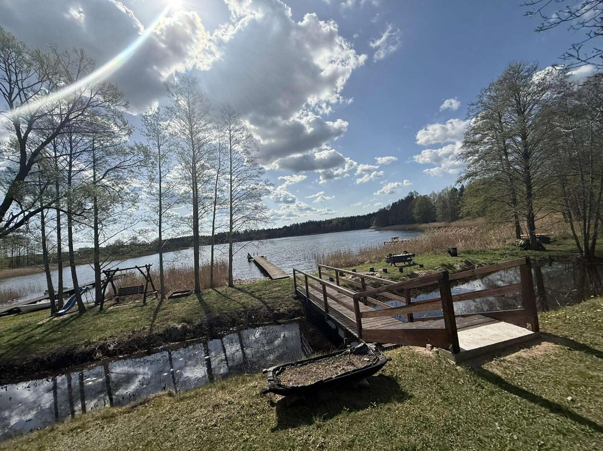 Agroturystyka Nad Czarnym Giby Bagian luar foto
